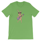 Funny Christmas Music Reindeer Bass Player Bassist Design