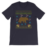 Grizzly Bear Christmas Ugly Sweater Alaska Design