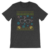 Geeky Christmas Ugly Sweater Nerd Bookworm Funny