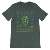 Mexican Wrestling Christmas Ugly Design Mexican Wrestler