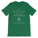 Pet Spider Christmas Ugly Design