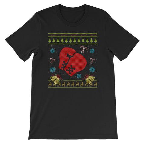 Boxing Christmas Ugly Design Sweater Ugly Design
