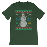 Funny Snowman Ugly Christmas Sweater Design