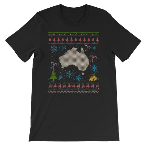 Australia Christmas Ugly Design Australians