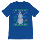 Funny Snowman Ugly Christmas Sweater Design