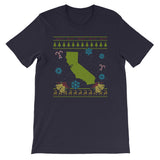 California Christmas Ugly Sweater Design