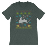 Snowmobile Christmas Ugly Sweater Design