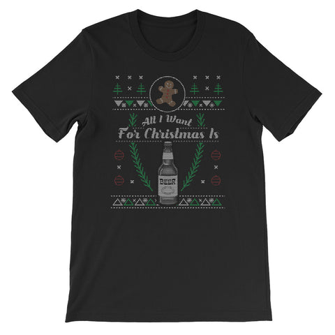 Caft Beer Ugly Christmas Sweater Design Home Brew Beer