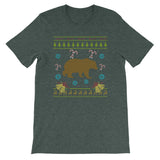 Grizzly Bear Christmas Ugly Sweater Alaska Design
