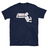 Massachusetts Mom Baseball Apparel Softball Moms Shirt
