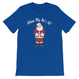 Where My Ho's Funny Christmas Santa Claus Design