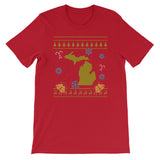 Michigan Christmas Ugly Sweater Design