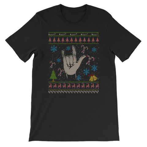 Rock N Roll Christmas Ugly Design RocknRoll