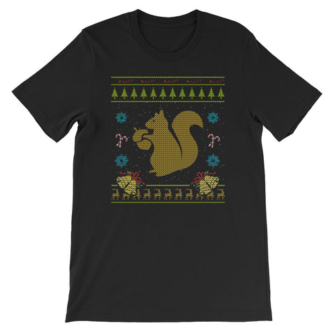 Pet Squirrel Christmas Ugly Sweater Design