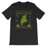 Maine Christmas Ugly Sweater Design