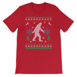 Bigfoot Ugly Christmas Sweater Sasquatch Design