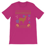 Alpaca Christmas Sweater Design Vet Tech Veterinarian