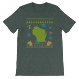 Wisconsin Christmas Ugly Sweater Design