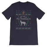 Pet Serval Christmas Ugly Design