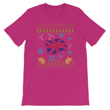 British Flag Christmas Ugly Design Sweater Ugly Design