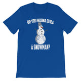 Funny Family Christmas Design Wanna Build A Snowman