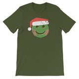 Funny Emoticon Emoji Santa Claus Christmas