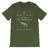 Pet Iguana Christmas Ugly Design