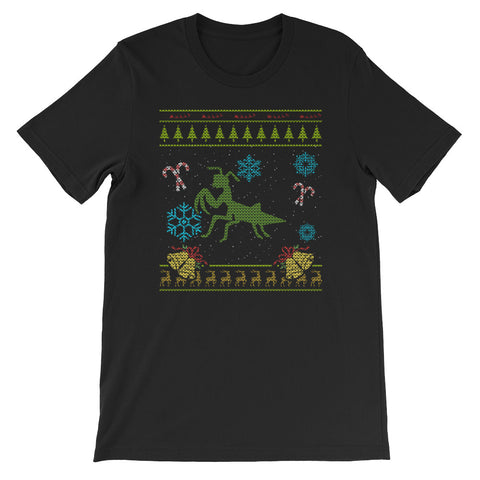 Pet Praying Mantis Christmas Sweater Design