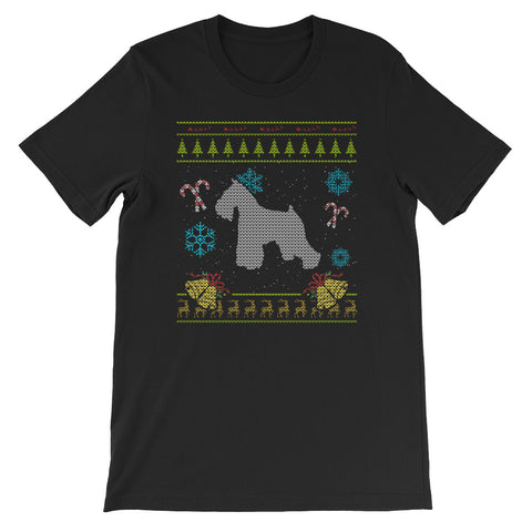 Ugly Christmas Design Miniature Schnauzer Design