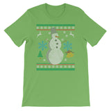 Funny Snowman Ugly Christmas Sweater Design