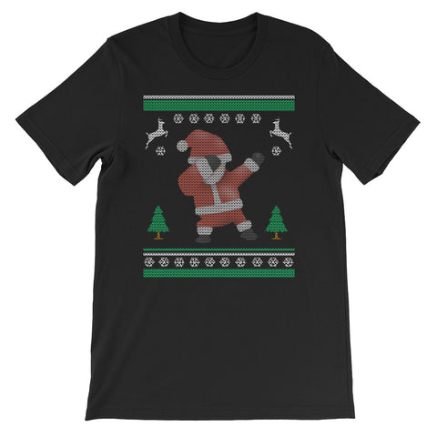 Dabbing Santa Ugly Christmas Sweater Dab Design