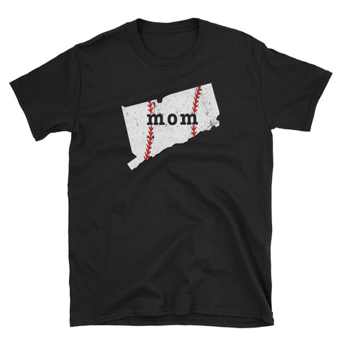 Connecticut Mom Baseball T Shirts Softball Mom Shirts