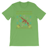 Gun Christmas Ugly Sweater Design Military Veteran Design