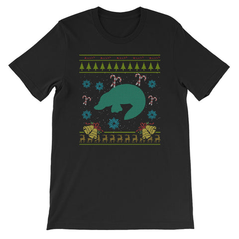 Platypus Christmas Ugly Sweater Design