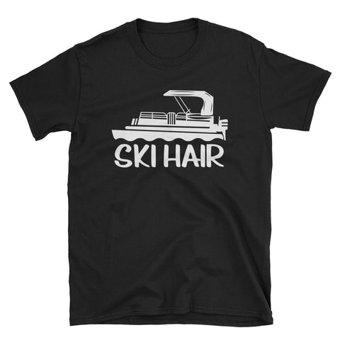 Pontoon Girl Ski Hair Shirt Pontoon Tshirt Pontoon Captain