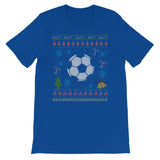 Soccer Ball Christmas Ugly Design Soccer Player