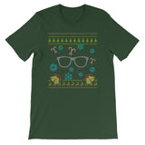 Geeky Christmas Ugly Sweater Nerd Bookworm Funny