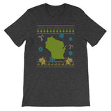 Wisconsin Christmas Ugly Sweater Design