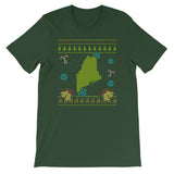 Maine Christmas Ugly Sweater Design