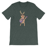 Funny Christmas Music Reindeer Bass Player Bassist Design