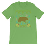 Grizzly Bear Christmas Ugly Sweater Alaska Design