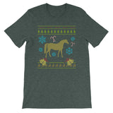 Ugly Christmas Sweaters Design American Indian Horse Design