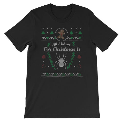 Pet Spider Christmas Ugly Design