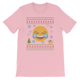 Tears Joy Emoticon Christmas Ugly Design Icon