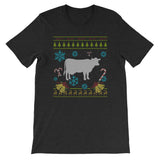 Pet Cow Mini Cow Ugly Christmas Sweater Design