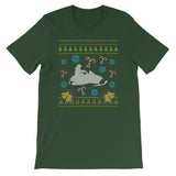 Snowmobile Christmas Ugly Sweater Design