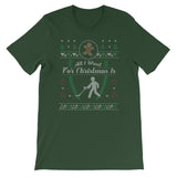 Metal Detect Christmas Ugly Design Treasure Hunting