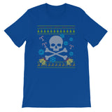 Skull Christmas Ugly Sweater Skull Crossbones Design