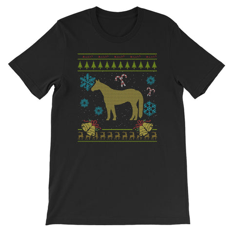 Ugly Christmas Sweaters Design Quarter Horse Design