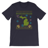 Michigan Christmas Ugly Sweater Design